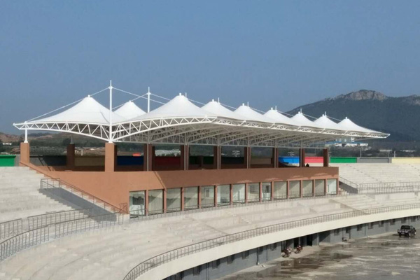 渤海（文理）大學主席臺看臺膜結(jié)構(gòu)